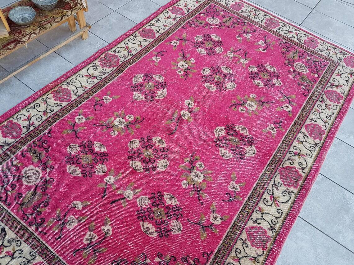 Oushak Antique Floor Wool Rug sku 2635