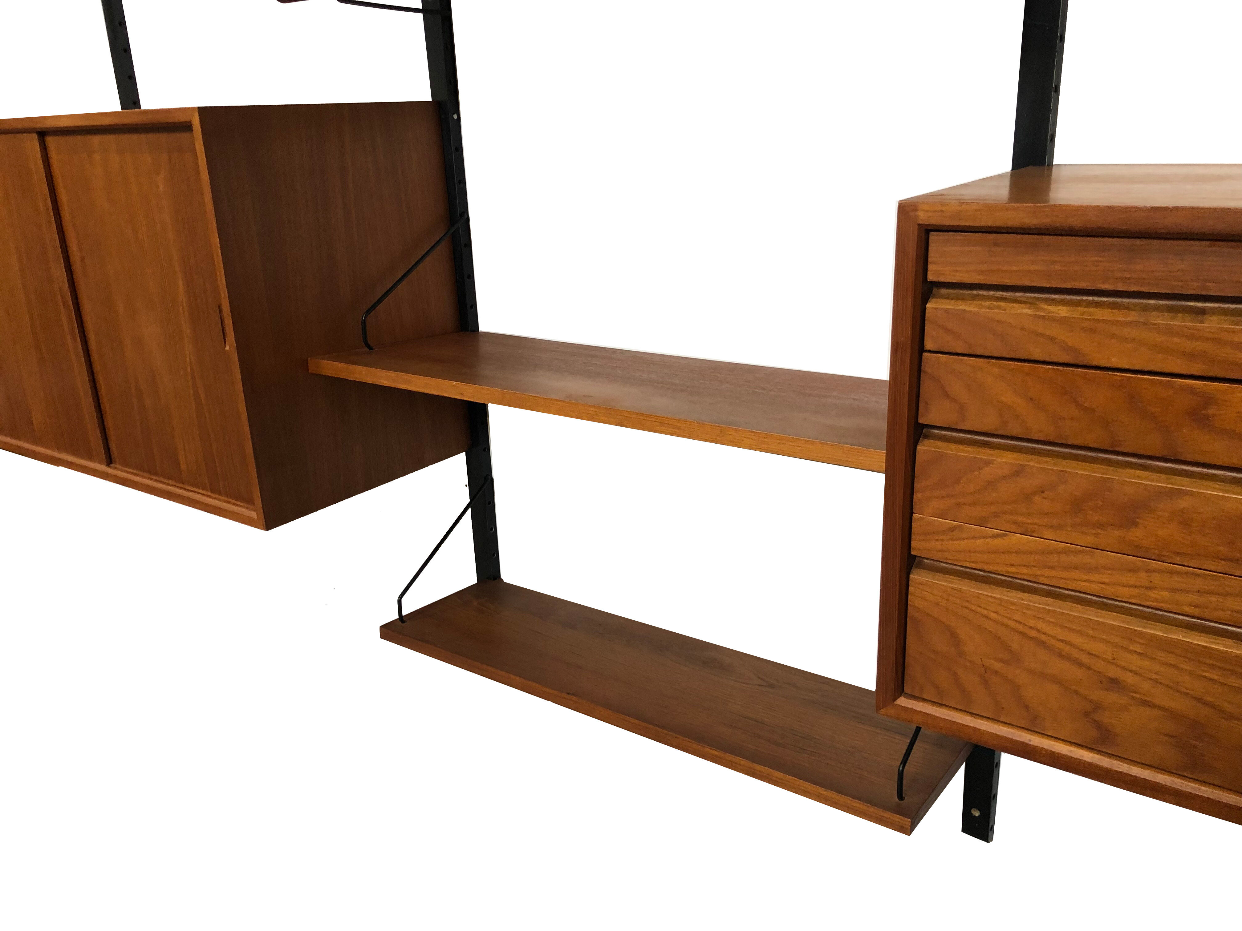 Wall shelf Poul Cadovius Royal System