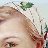 Viandox Pin up 1950s enamelled sheet metal plate