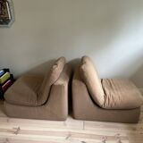 2 Vintage Italian modular armchairs