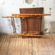 Table pliante imitation bambou