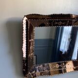 1940s smoked mirror with glazing bars
