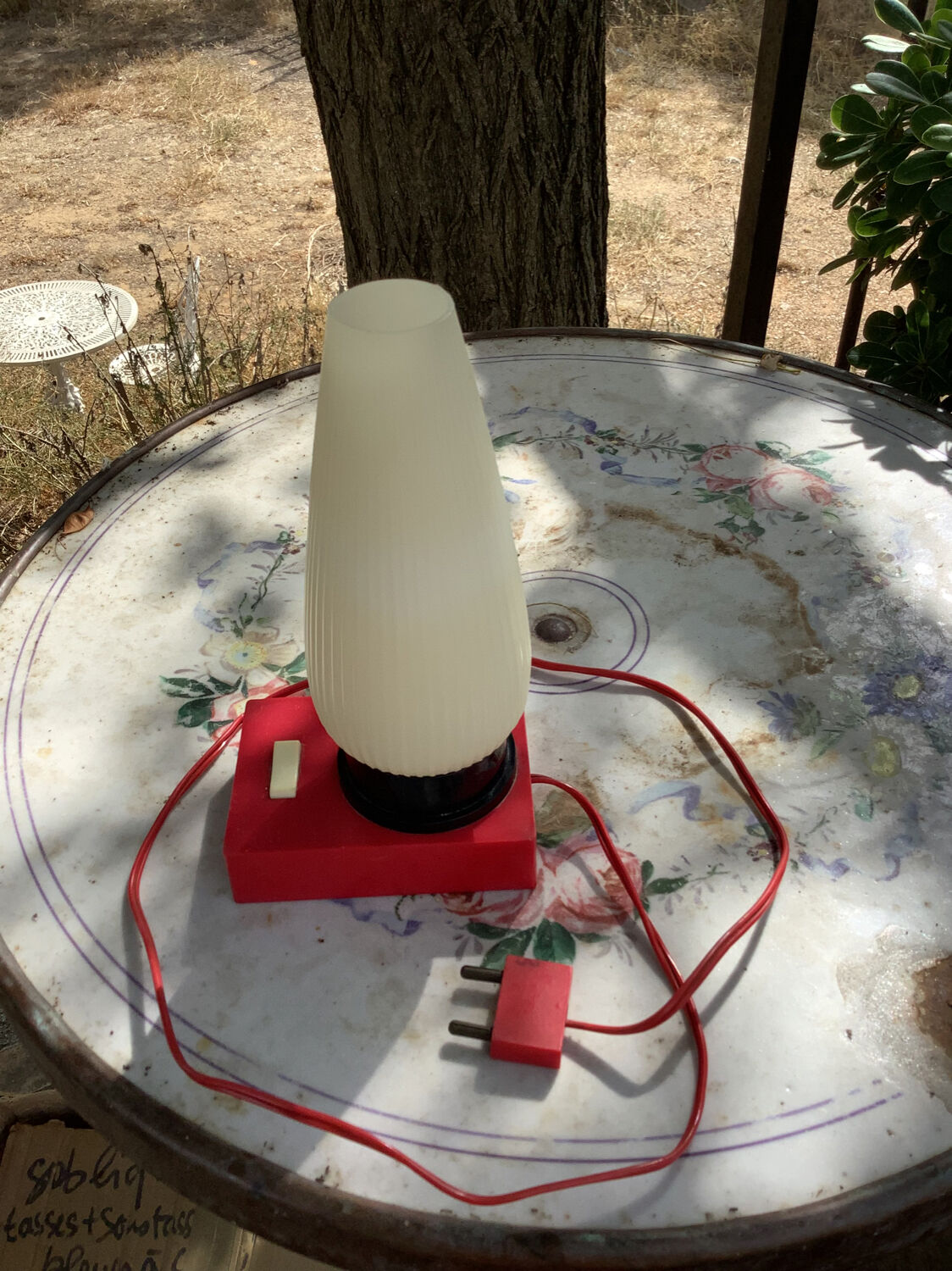 Vintage bedside lamp