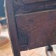Table en chêne, début XIXe