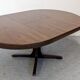 Table ronde de salle à manger extensible Baumann, France vers 1970