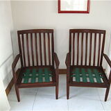 Two Danish chairs in teak 50/60 years