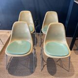 Set of 4 DSS chairs by Eames for Herman Miller, 1950s