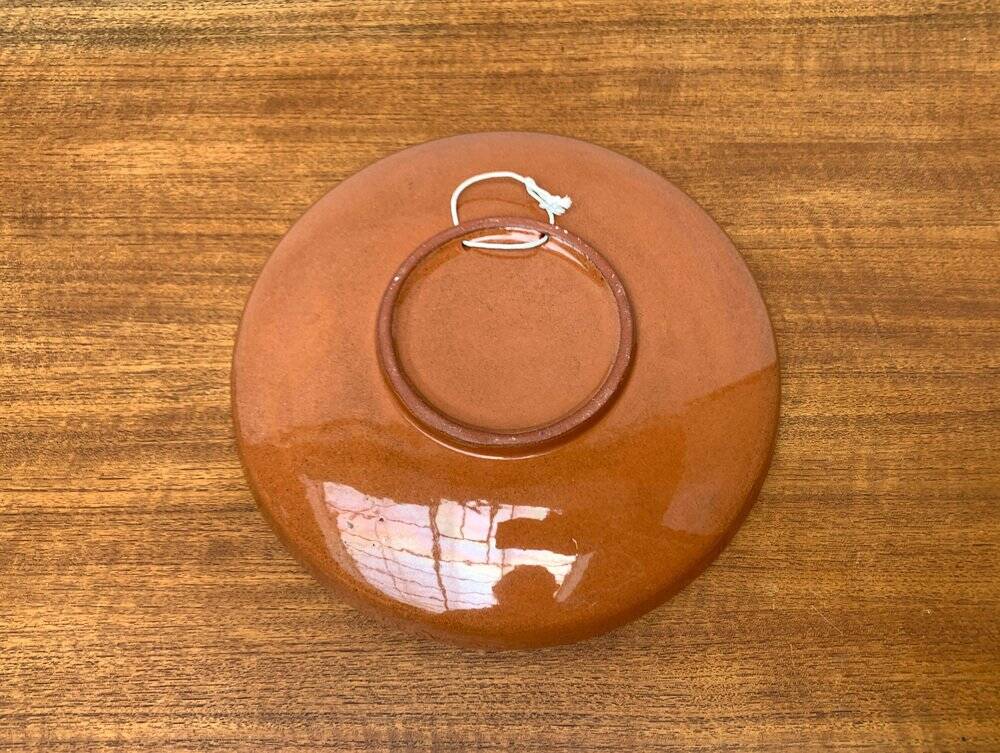 Mid-century ceramic wall plaque, 1960s