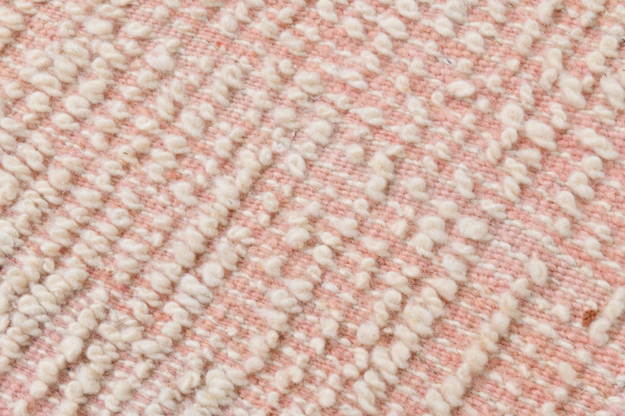 Tapis turc rose Kilim Blush 7x8, 228x248cm