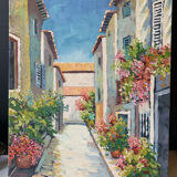 Oil painting on canvas