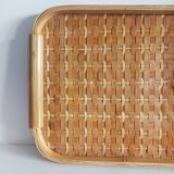 Rattan tray