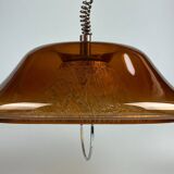 60s 70s ceiling lamp hanging lamp acrylic plastic metal space age design