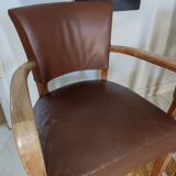 Pair of bridge armchairs