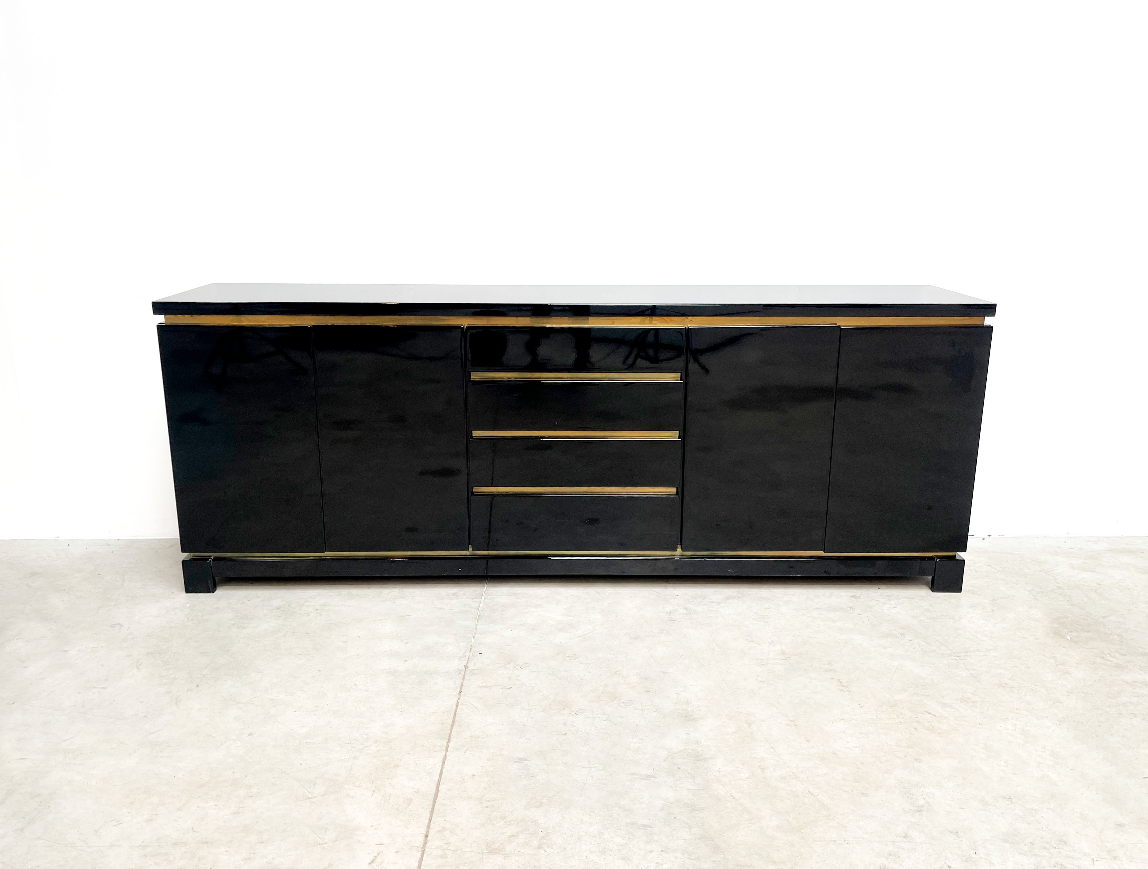 Lacquered credenza, 1970s