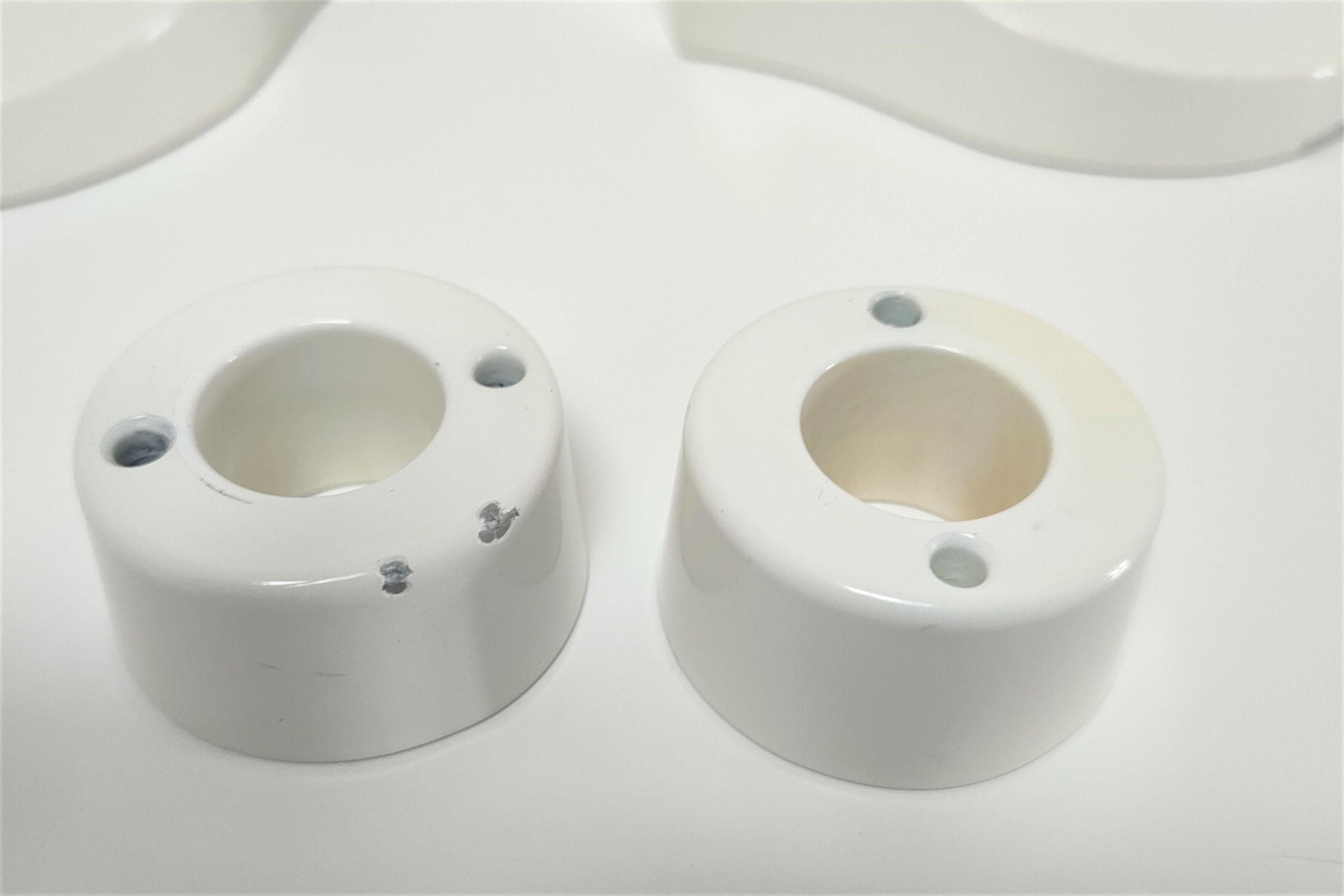 Pair of designer candle holders by Monika Mulder for vintage Ikea