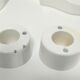 Pair of designer candle holders by Monika Mulder for vintage Ikea