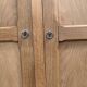 Armoire parisienne art déco 1930 penderie démontable bois brut