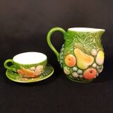 Slush pitcher and cup set