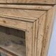Buffet vitrine en chêne – 2 portes avec vitres