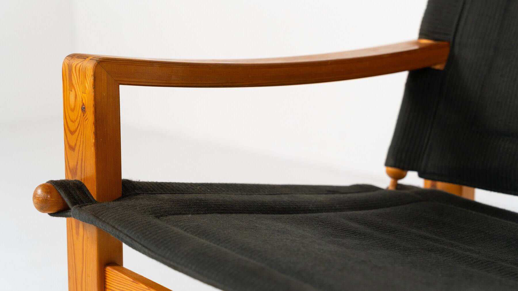 Mid-Century Modern Pair of 'Safari' Armchairs by Børge Jensen for Bernstorffsminde Møbelfabrik, Denm