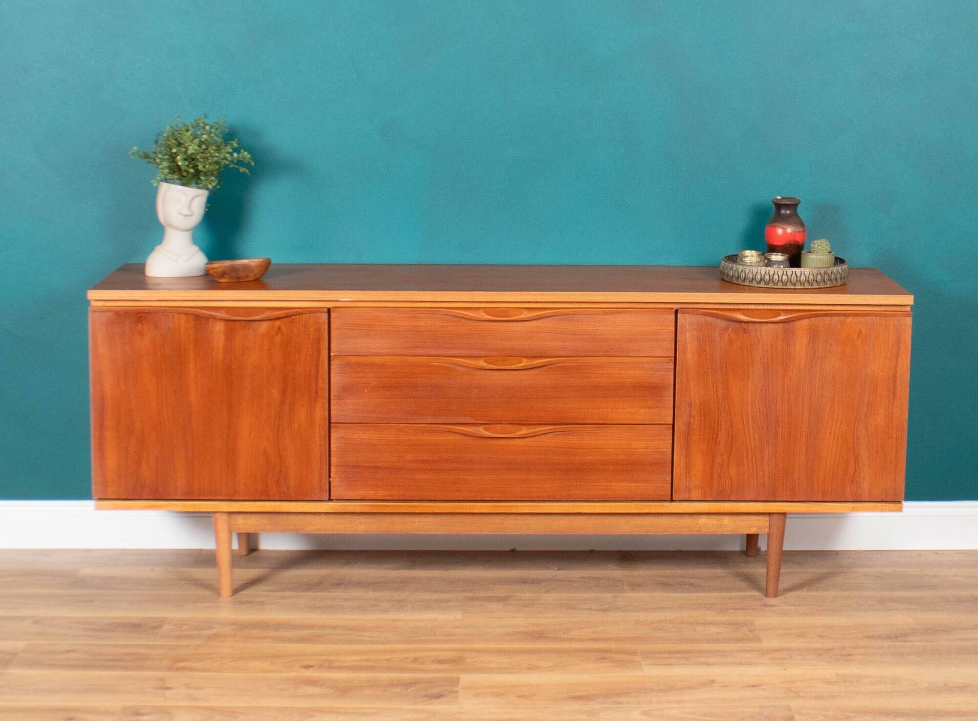 Restored Teak Retro 1960s Austinsuite Mid century Sideboard