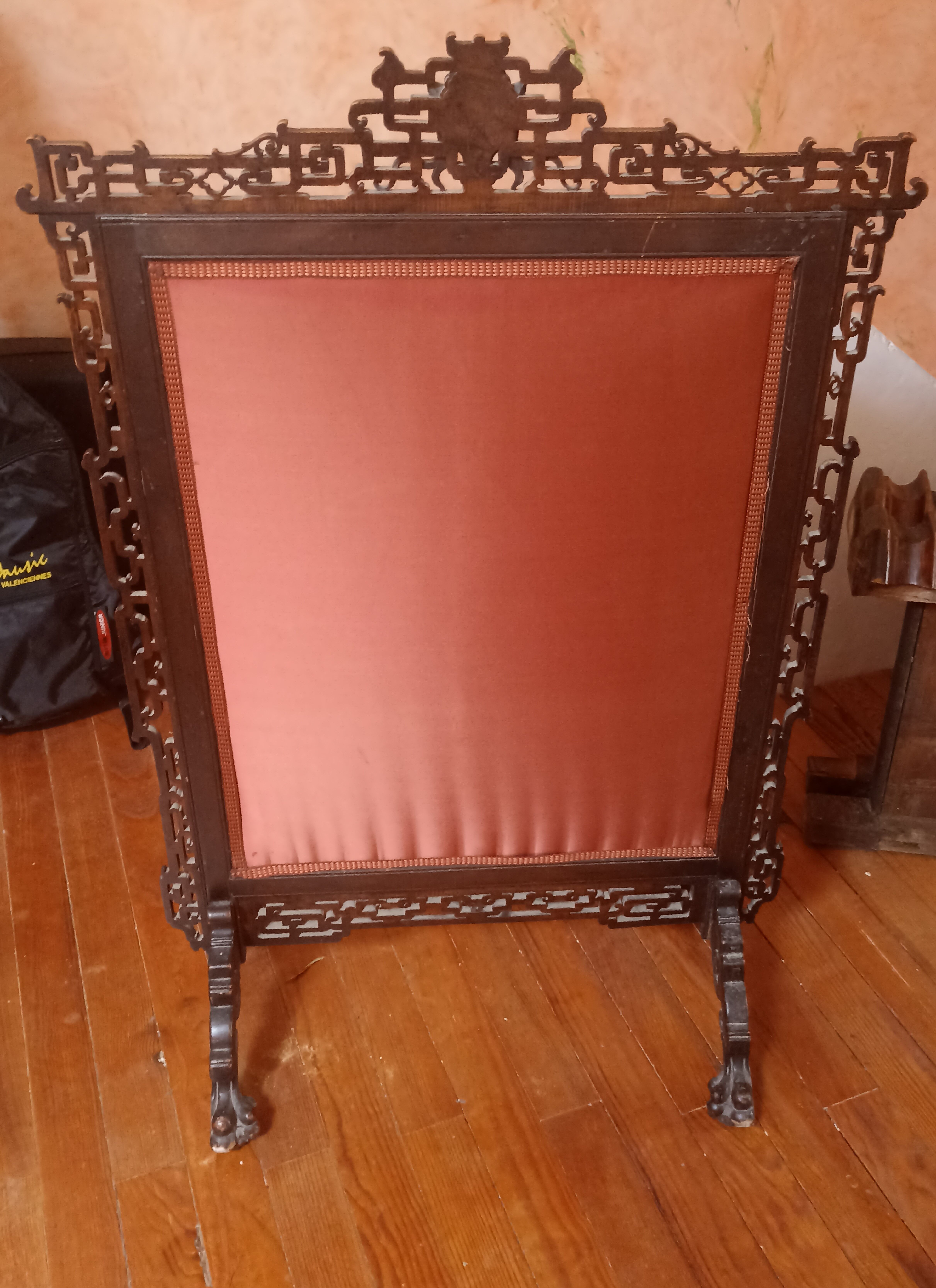 Fireplace screen Napoleon III