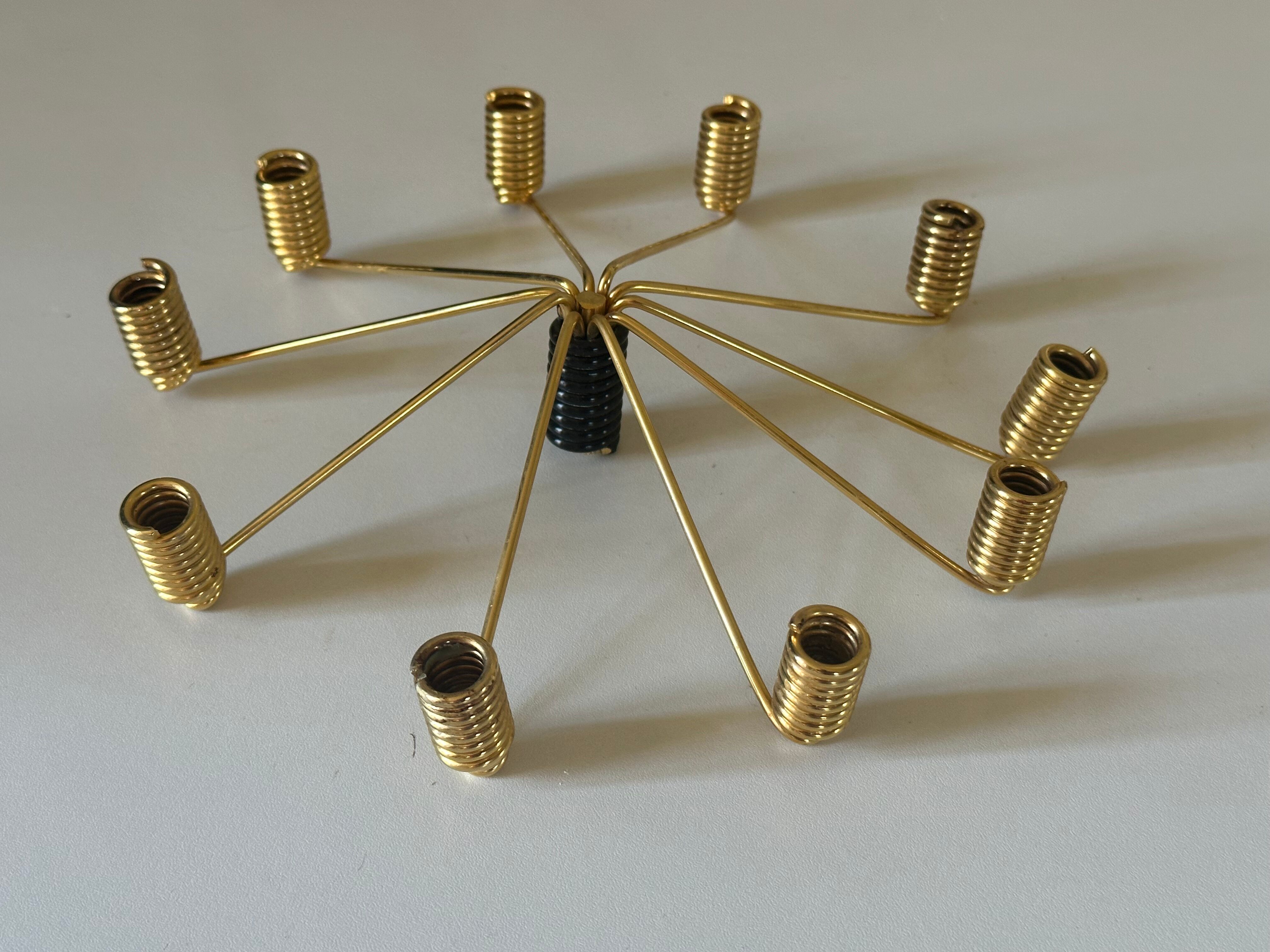 Vintage Scandinavian design candle holder 60 years