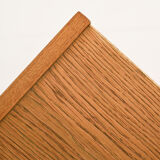 Oak sideboard with retractable doors