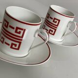 Two porcelain cups by Bernardaud.