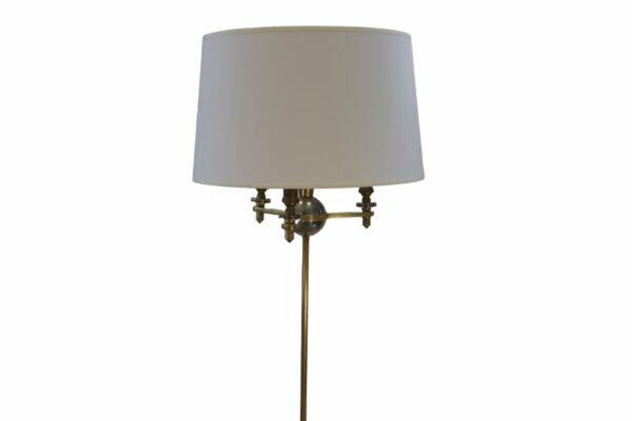 Neoclassical floor lamp by Henri Petitot for the Petitot workshop Paris France 1930s
