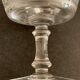 4 coupes à champagne en cristal taillé et soufflé