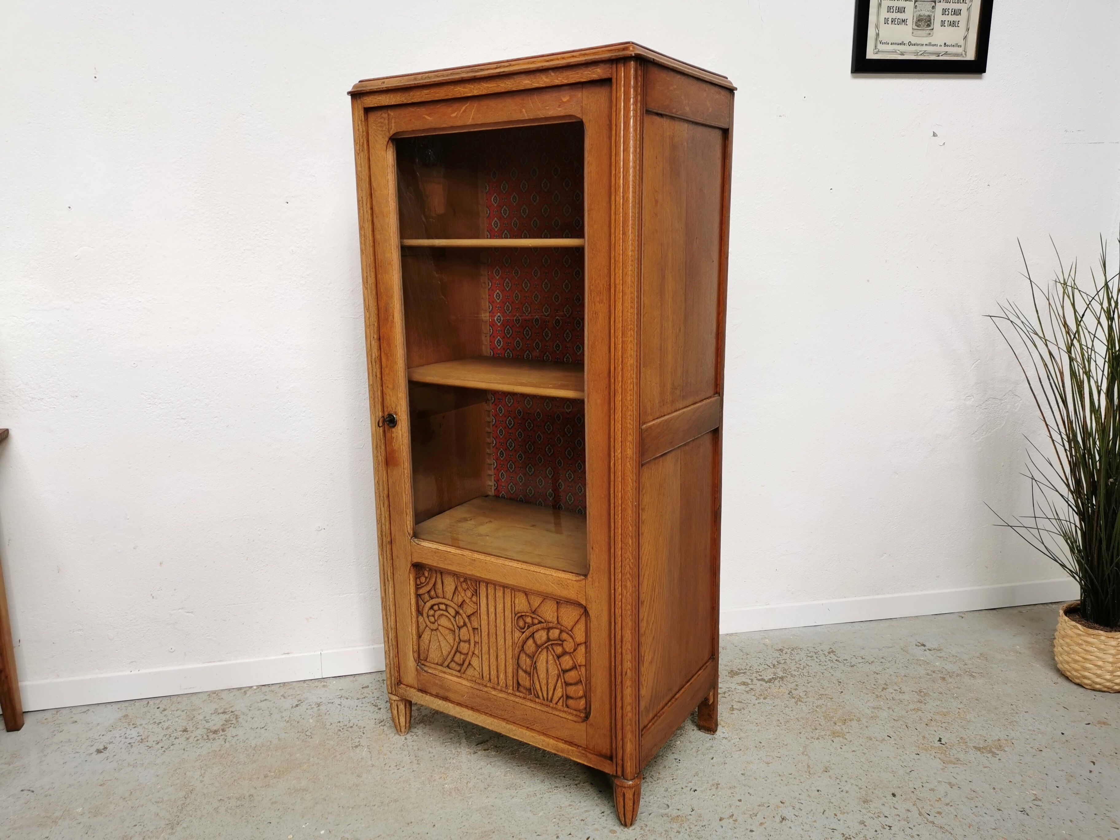 Parisian wardrobe Art Deco vintage showcase