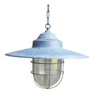 Suspension de grange en zinc