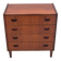 Teak chest of drawers, Denmark, 1960s