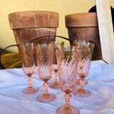 Rosaline champagne flutes