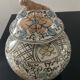 Vintage covered stoneware pot