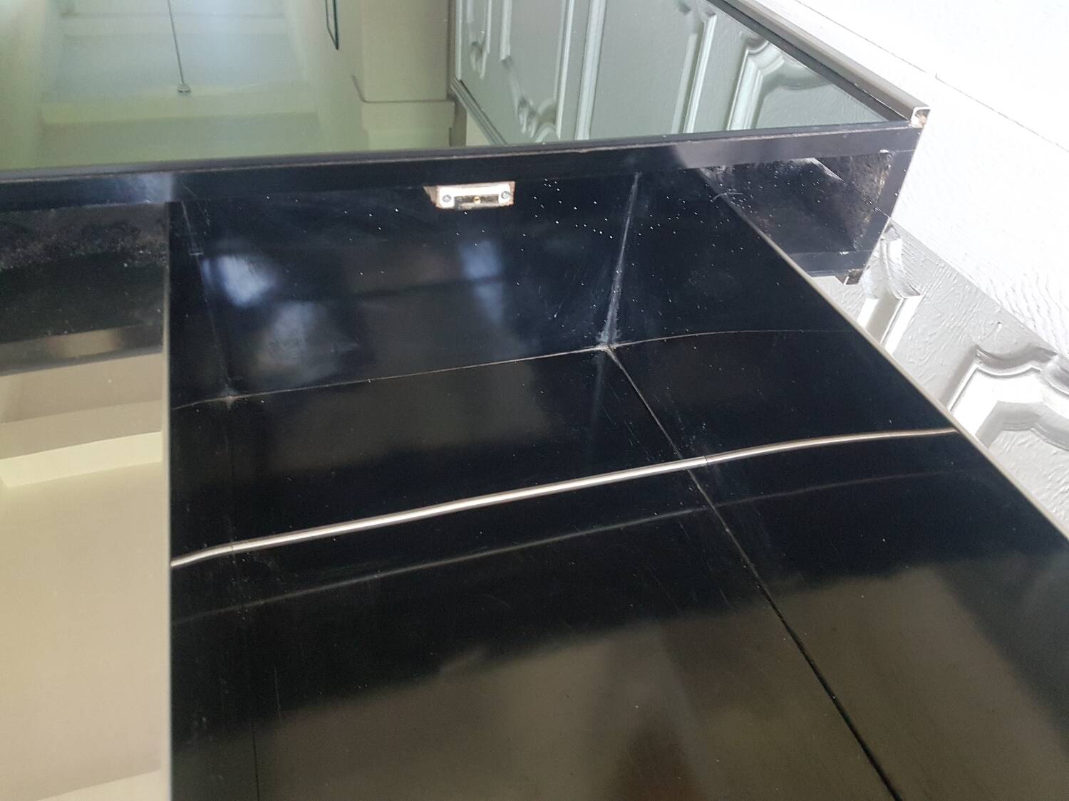 Willy Rizzo bar table 1984 Roche Bobois