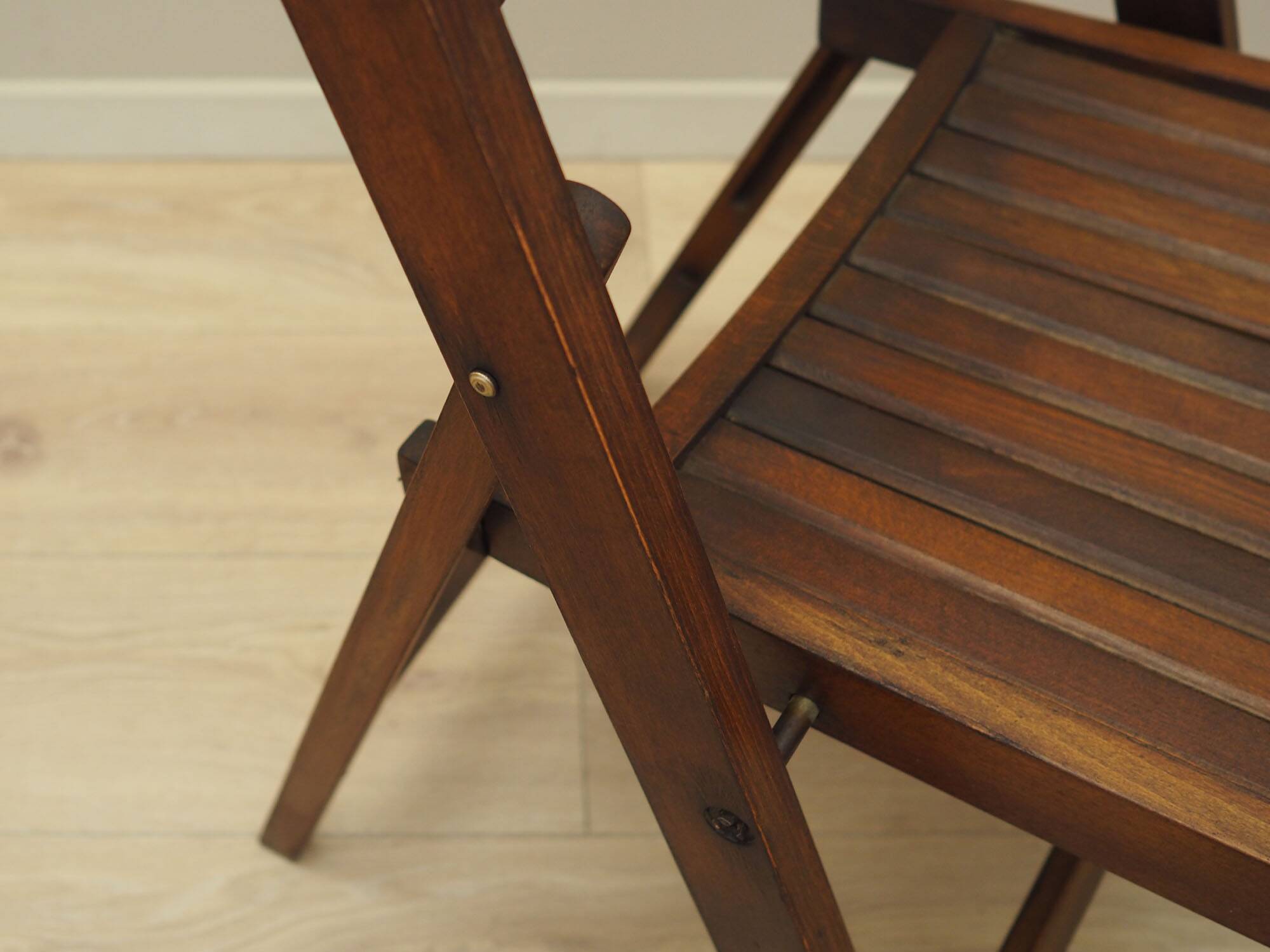 Set of three pine chairs, 1990s, Scandinavian design, manufacture: Denmark