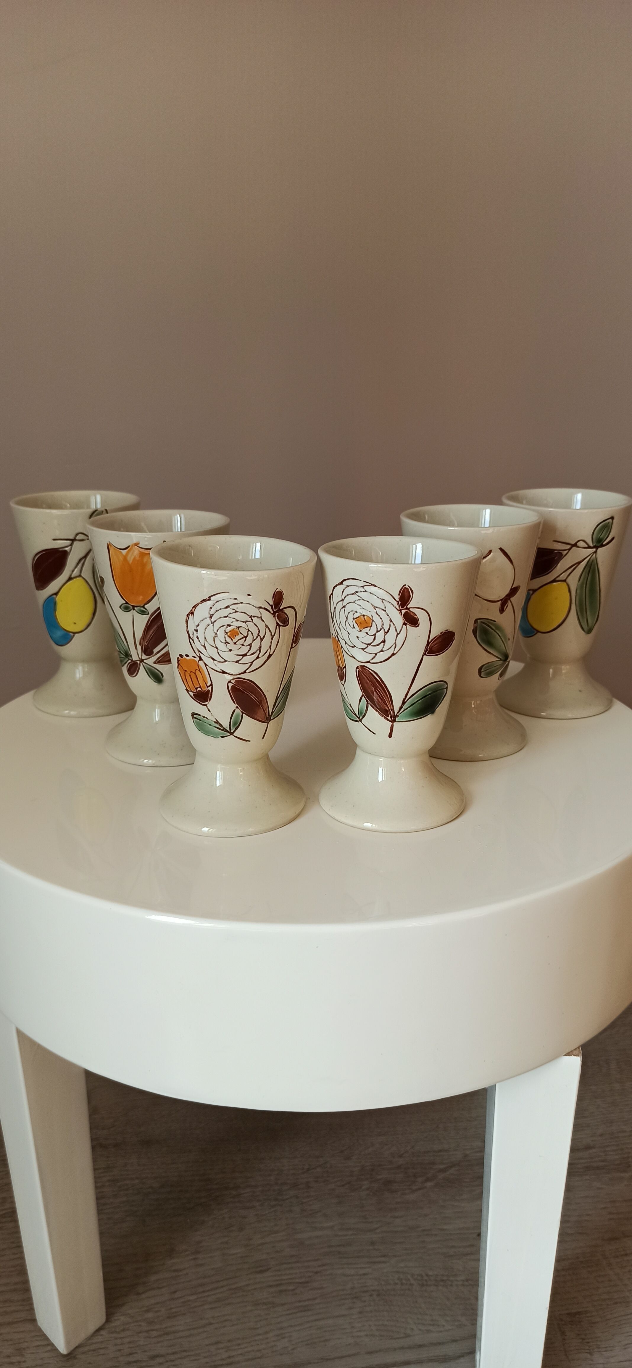 Mazagrans en grès vintage