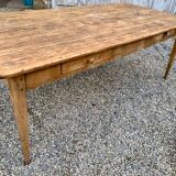 Large bistro table old farmhouse table solid wood Length 200 x Width 98 cm