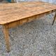 Large bistro table old farmhouse table solid wood Length 200 x Width 98 cm