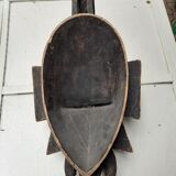 Masque africain avec ibis