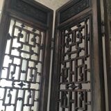 Ancient Chinese elm screen