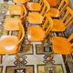 Lot de 12 chaises bistrot vintage