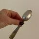 6 vintage silver plated small spoons from the 1960s