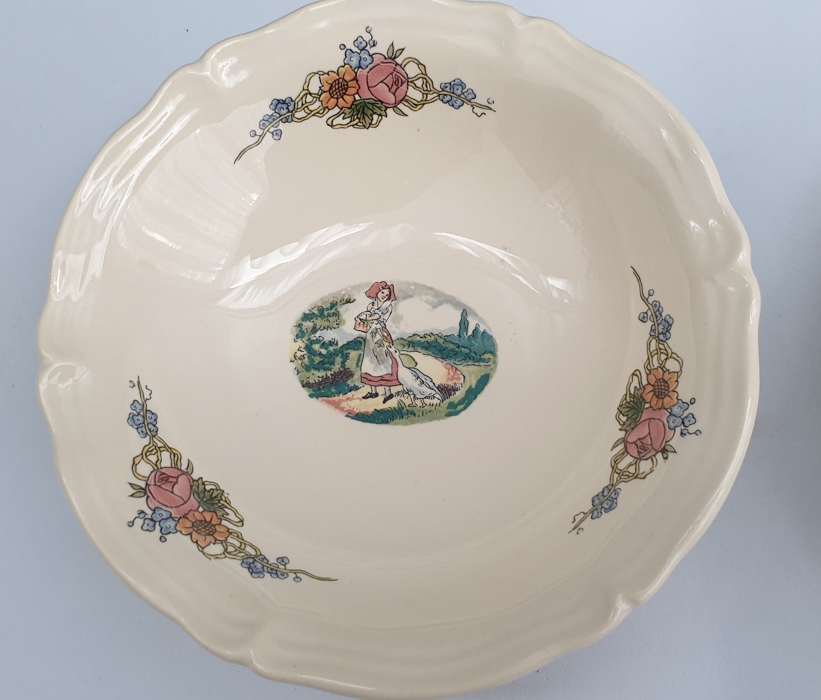 Two vintage cups Sarreguemines