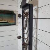 Porte manteau art déco en fer forgé des années 30
