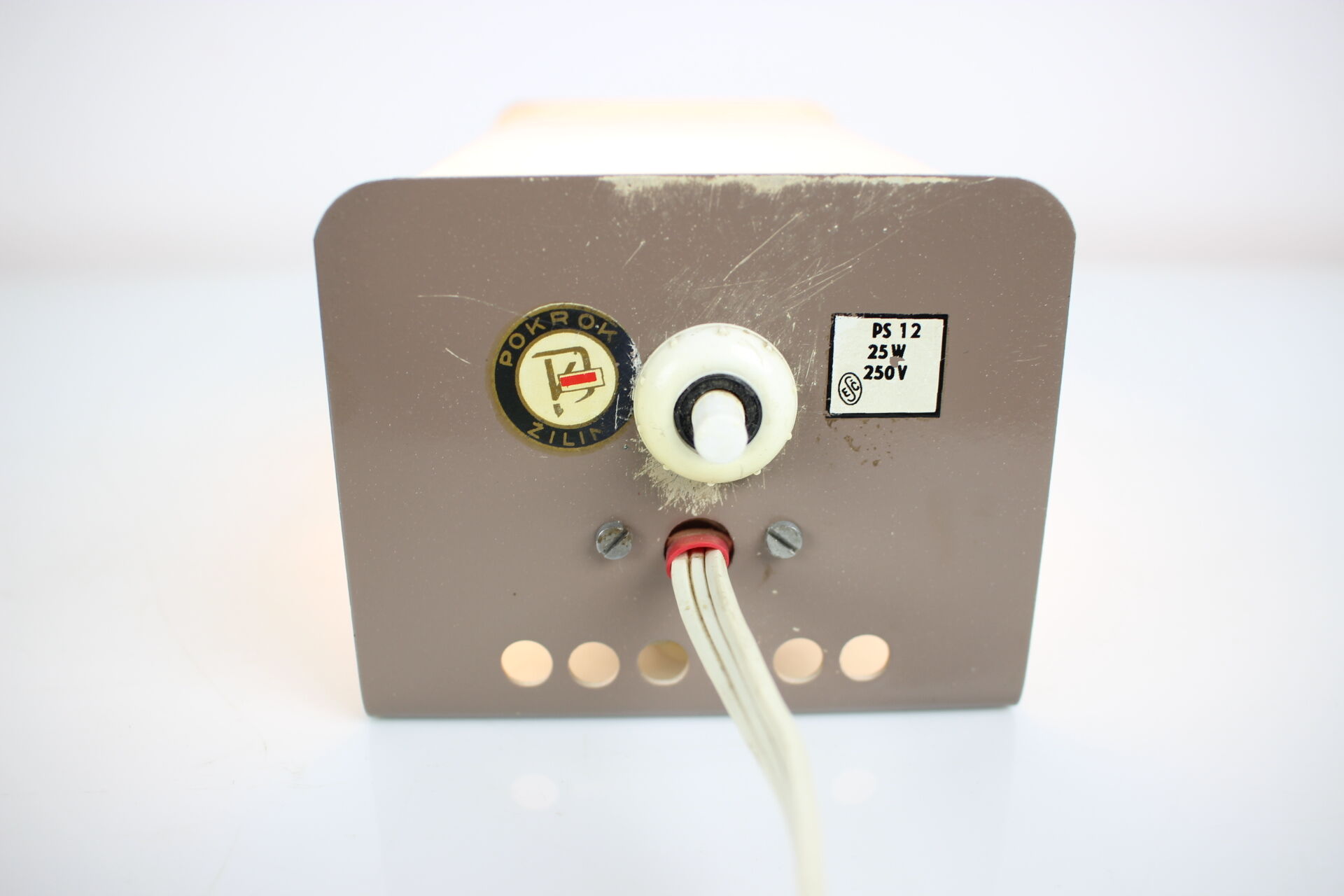 Mid-century table or wall lamp/ Pokrok Žilina, 1960's.