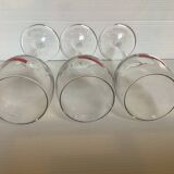 Three mumm GH champagne flutes