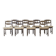 Henning Kjærnulf, Razor blade, dining chair (set of eight)